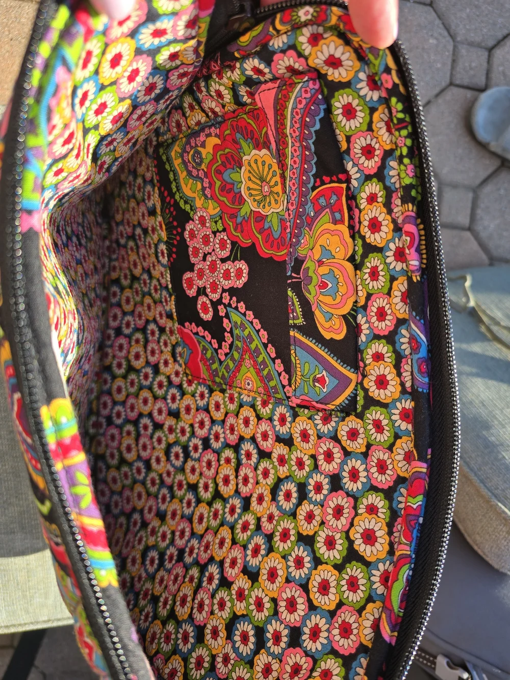 Vera BRADLEY Colorful Quilted Floral Tablet/ LAPTOP SLEEVE